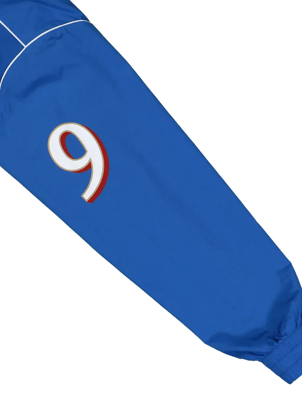 Off-White Trainingsjack met rits en grafisch detail Blauw