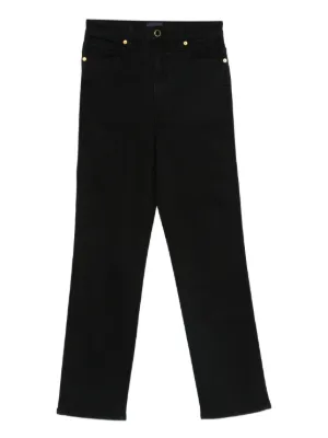 ISABEL MARANT Jenny straight-leg Jeans | Black | FARFETCH