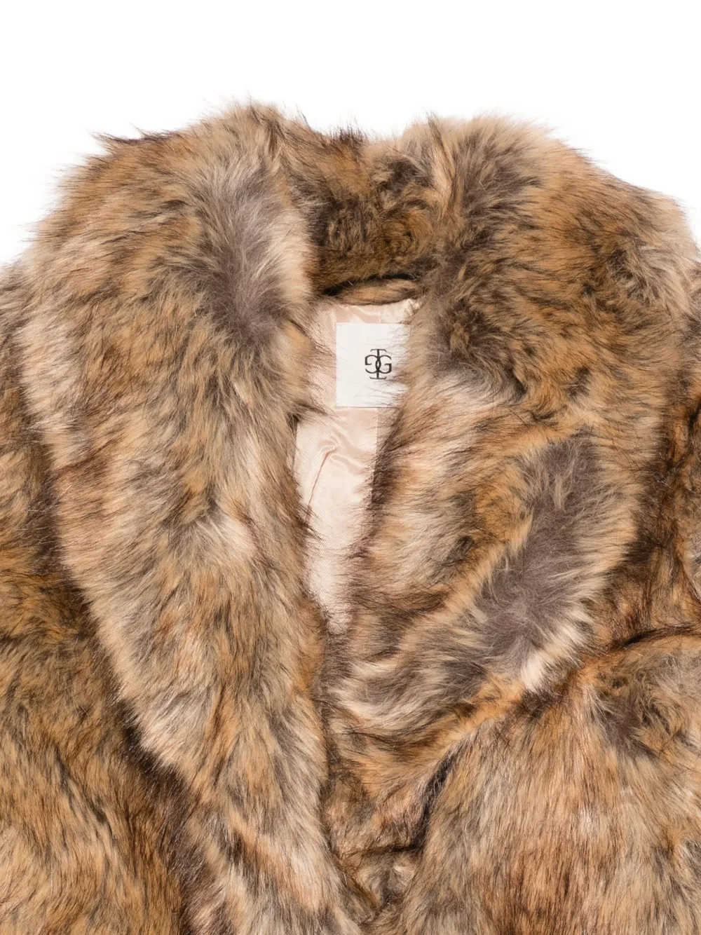  The Garment Faux-fur Coat - Brown 