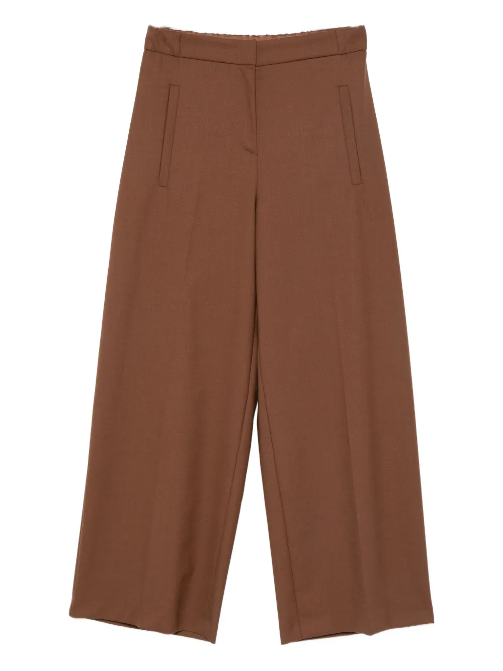 Merci Elastic-waist Trousers In Brown