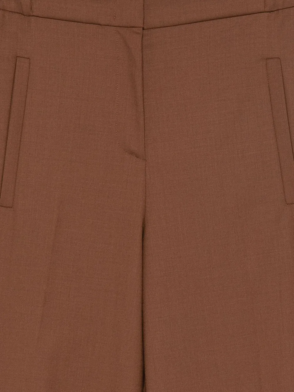 Merci Elastic-waist Trousers In Brown