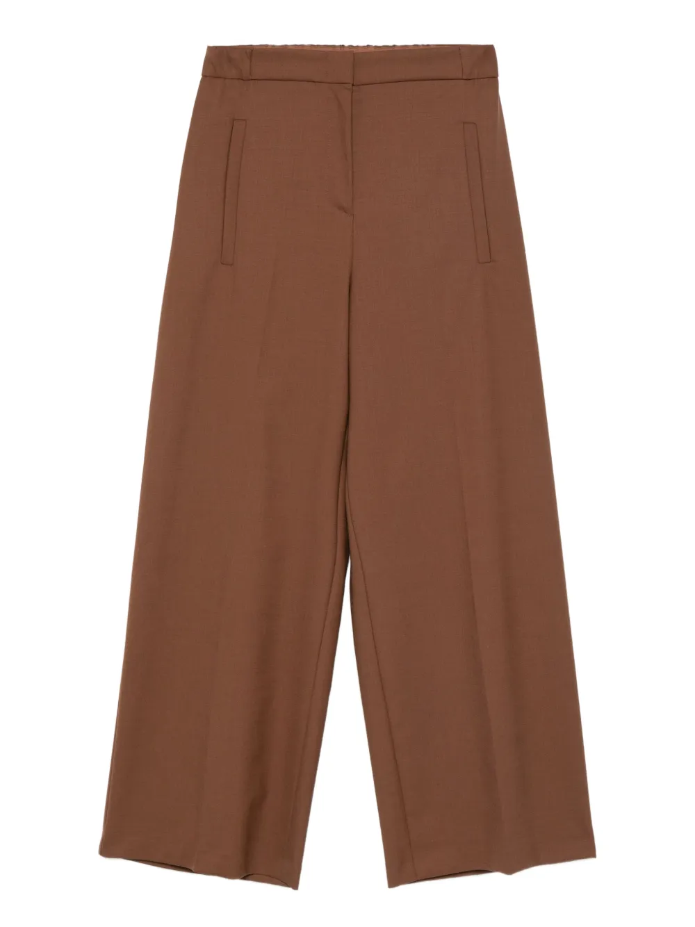 Merci elastic-waist trousers | Brown | Image 1