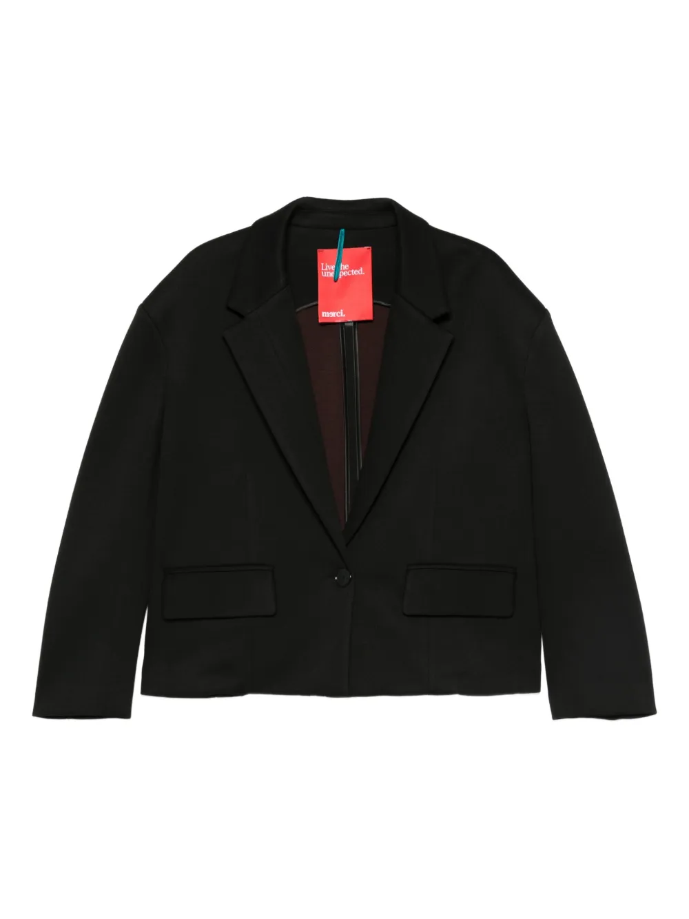 Merci single-button blazer | Black | Image 1