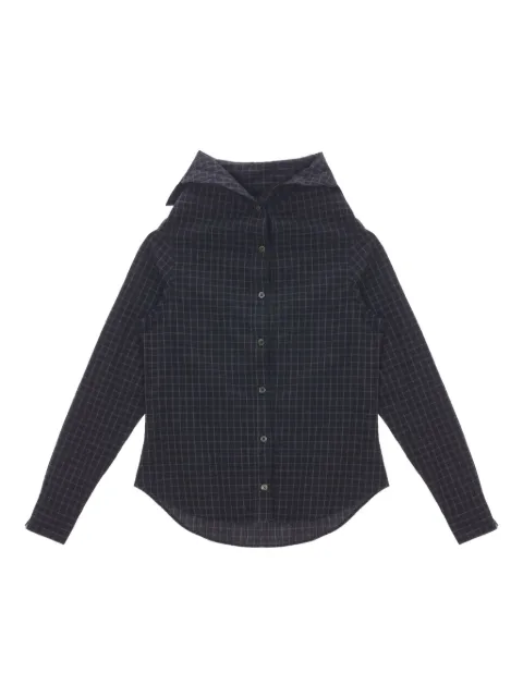 OUR LEGACY checked long-sleeve shirt