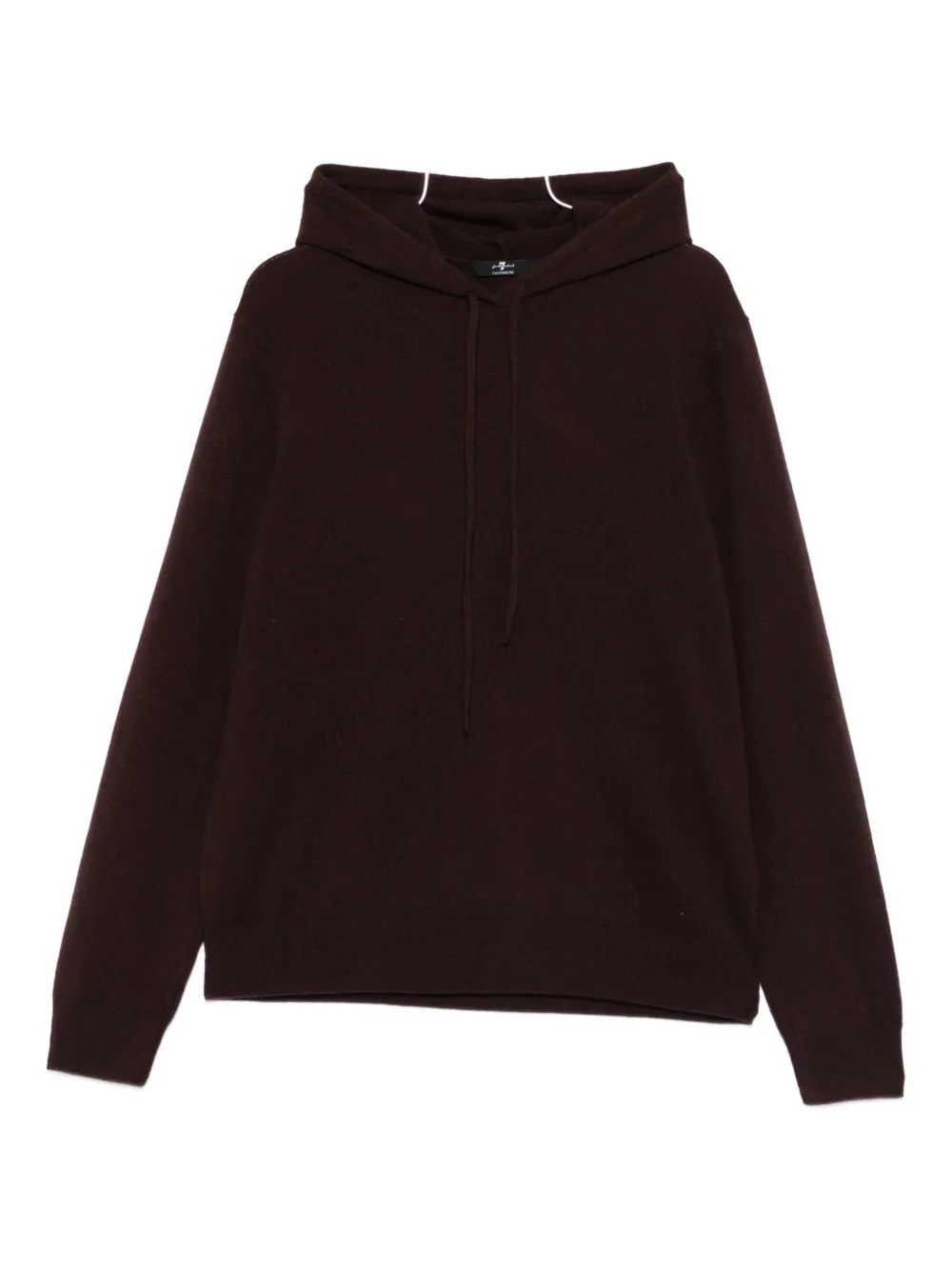 7 For All Mankind cashmere hoodie | Brown | Image 1