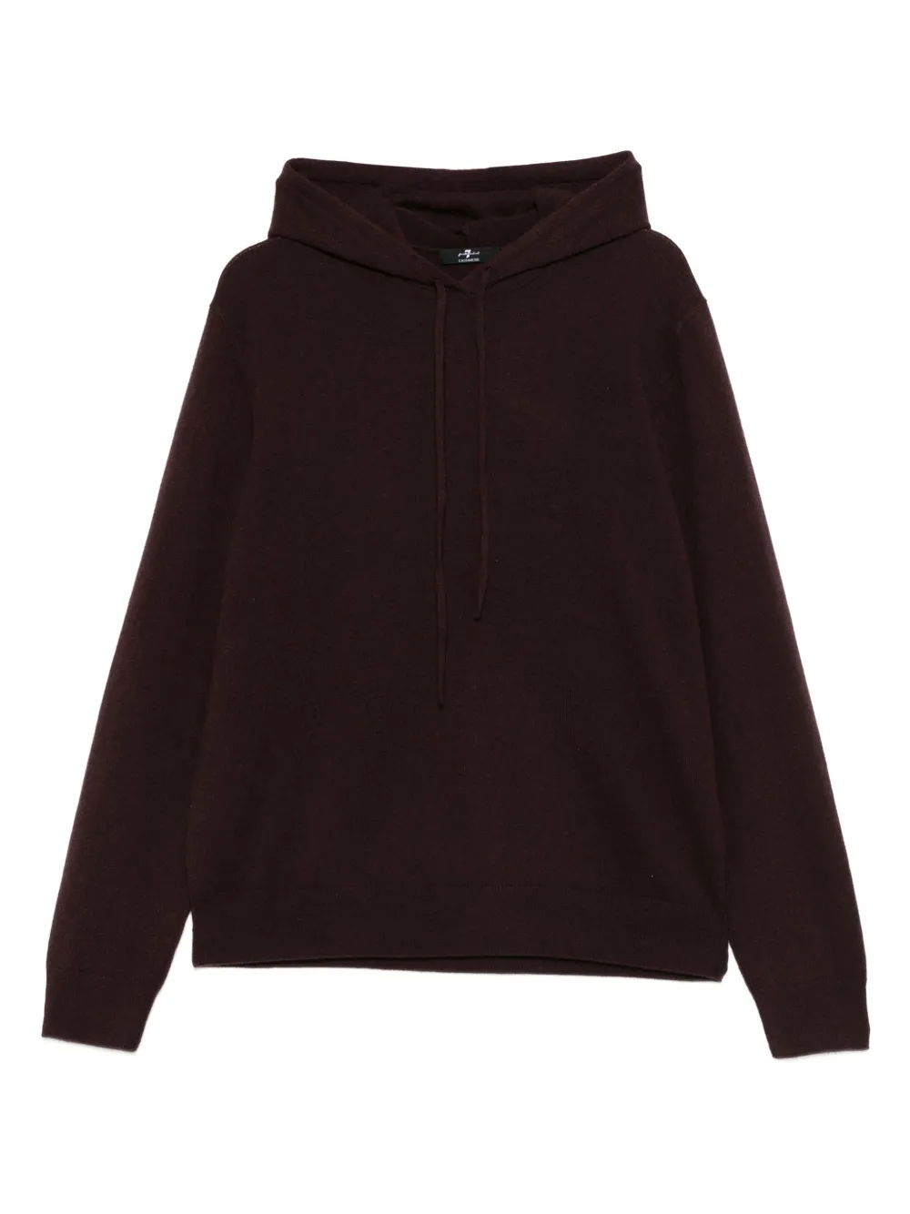 7 For All Mankind cashmere hoodie | Brown | Image 1