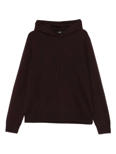 7 For All Mankind hoodie de cachemira