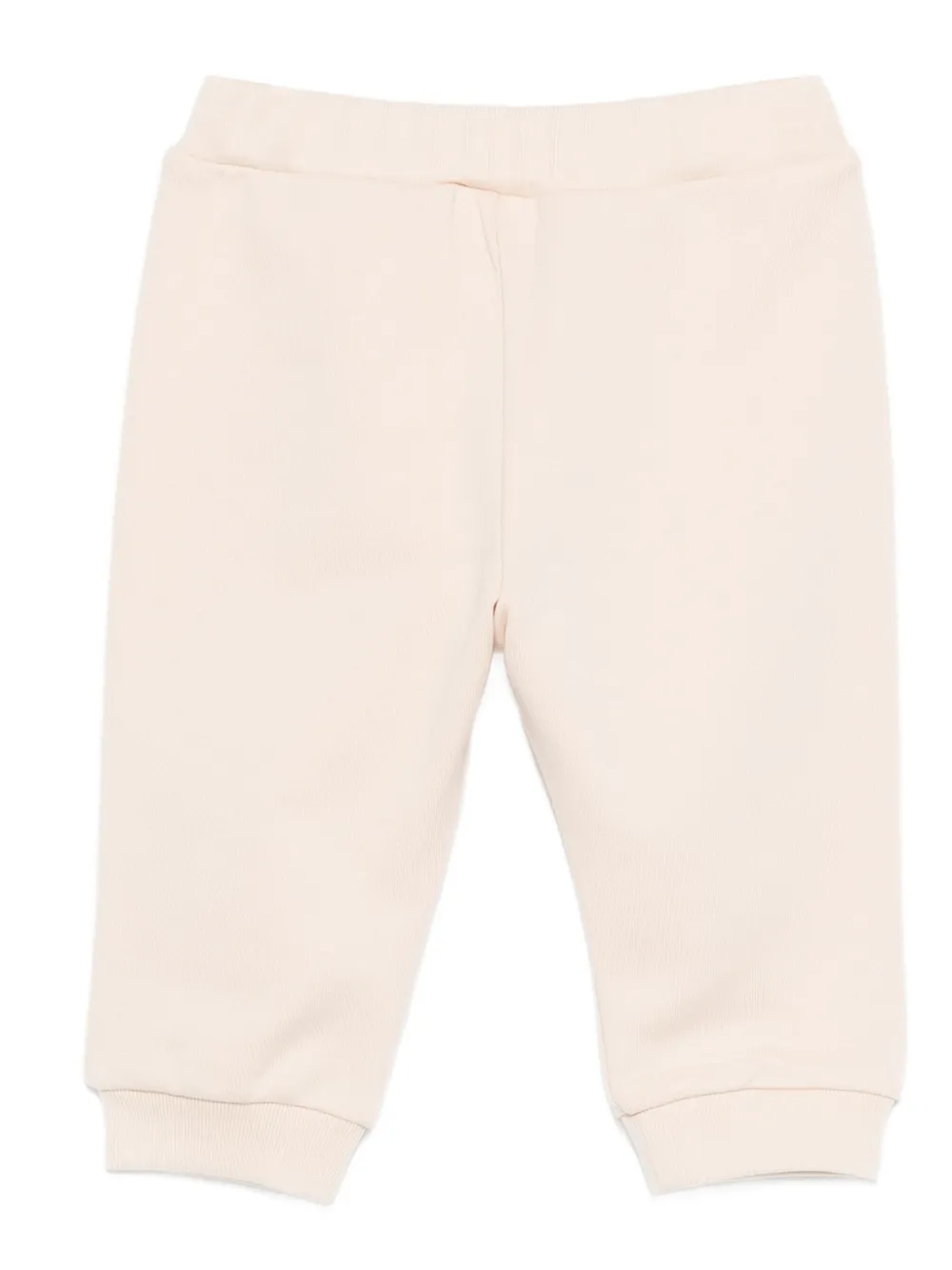 Fendi Kids Broek met logo Beige