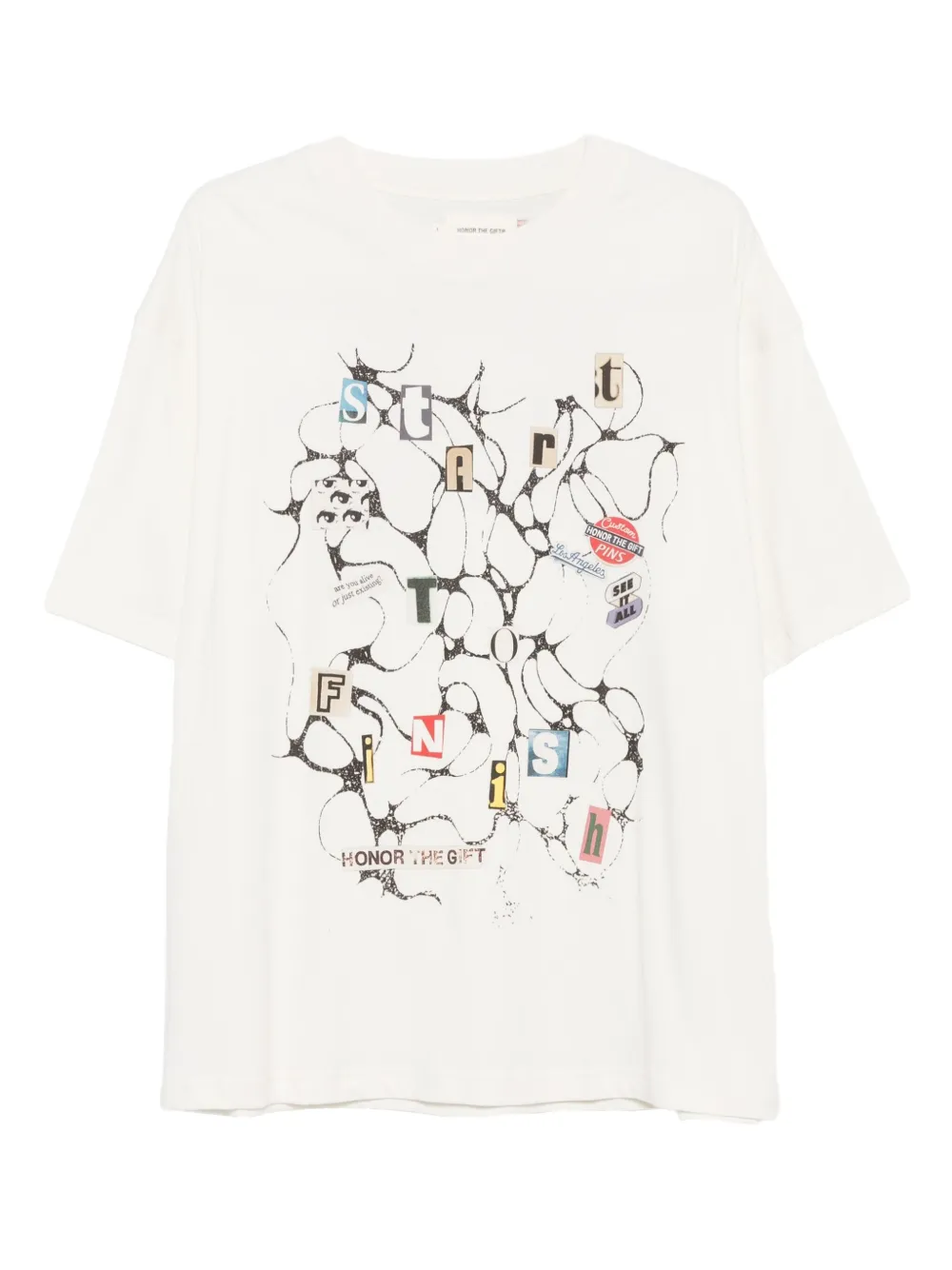 Honor The Gift graphic-print t-shirt | White | Image 1