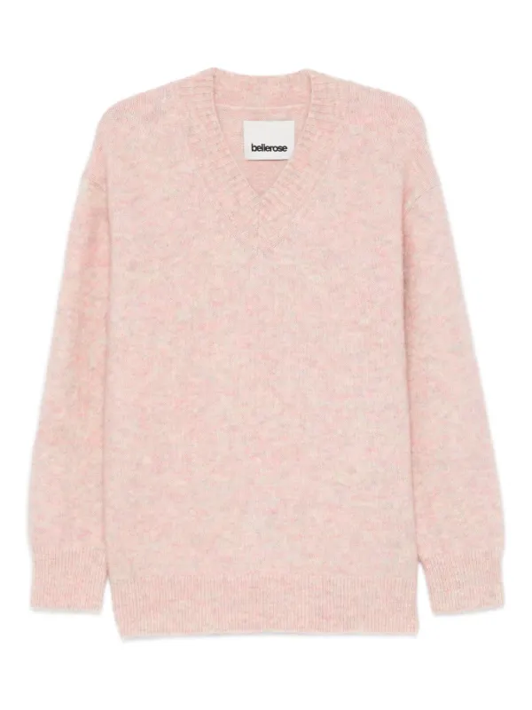 Bellerose v-neck Sweater Pink FARFETCH BH