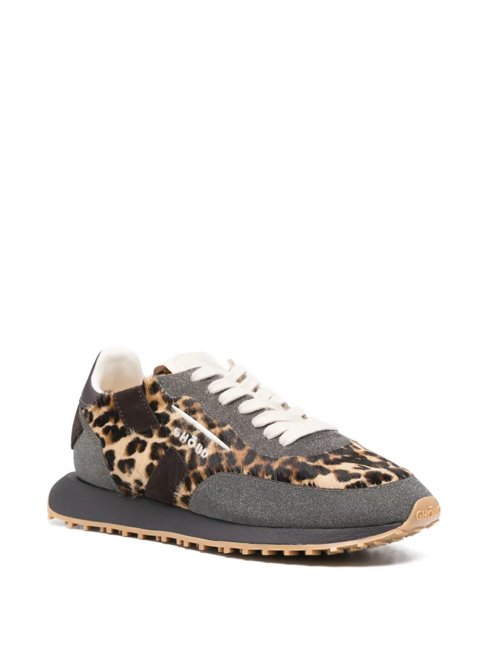 GHŌUD Sneakers met dierenprint - Bruin