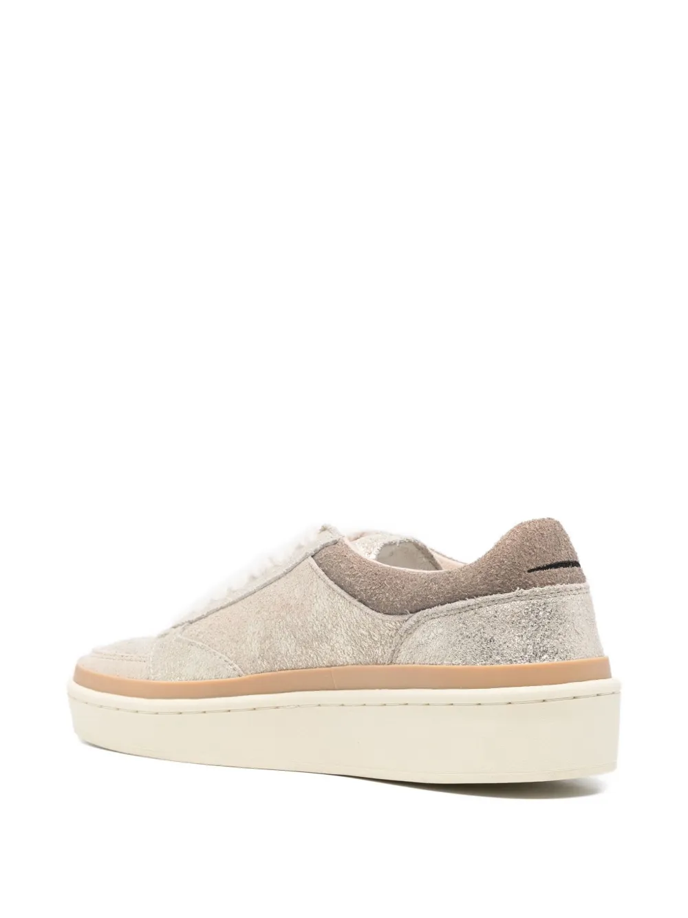 Ghoud Panelled Sneakers In Neutral