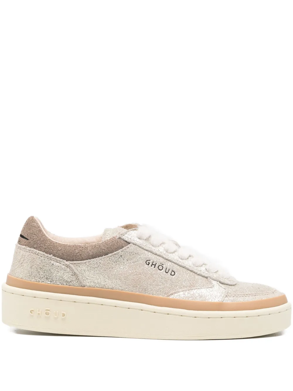 Ghoud Panelled Sneakers In Neutral