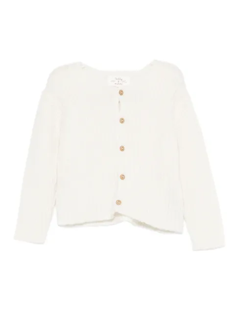 TEDDY & MINOU ribbed-knit cardigan