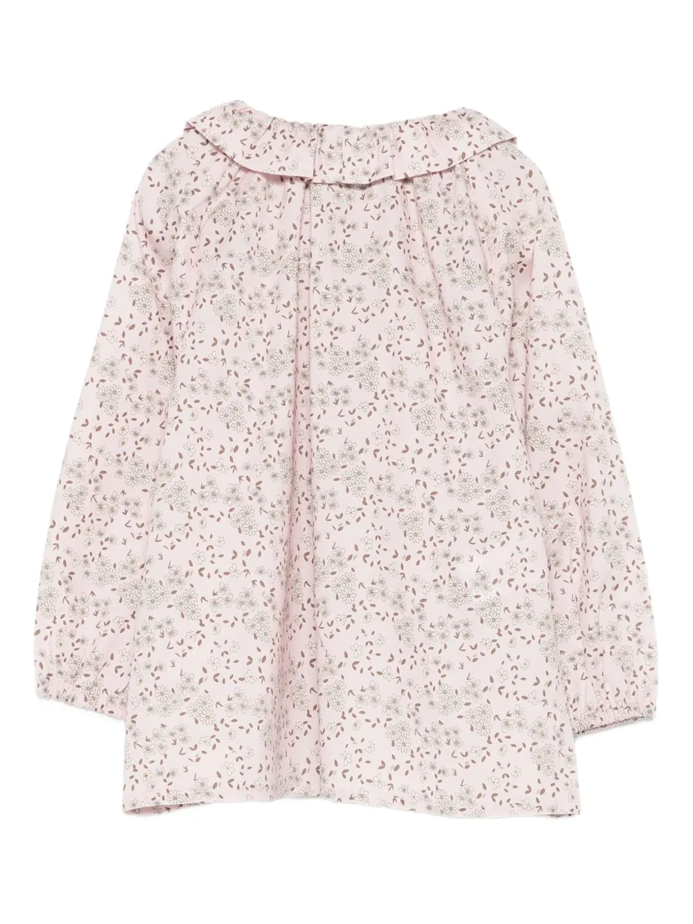 Il Gufo ruffled floral-print shirt | Shirts | Image 2
