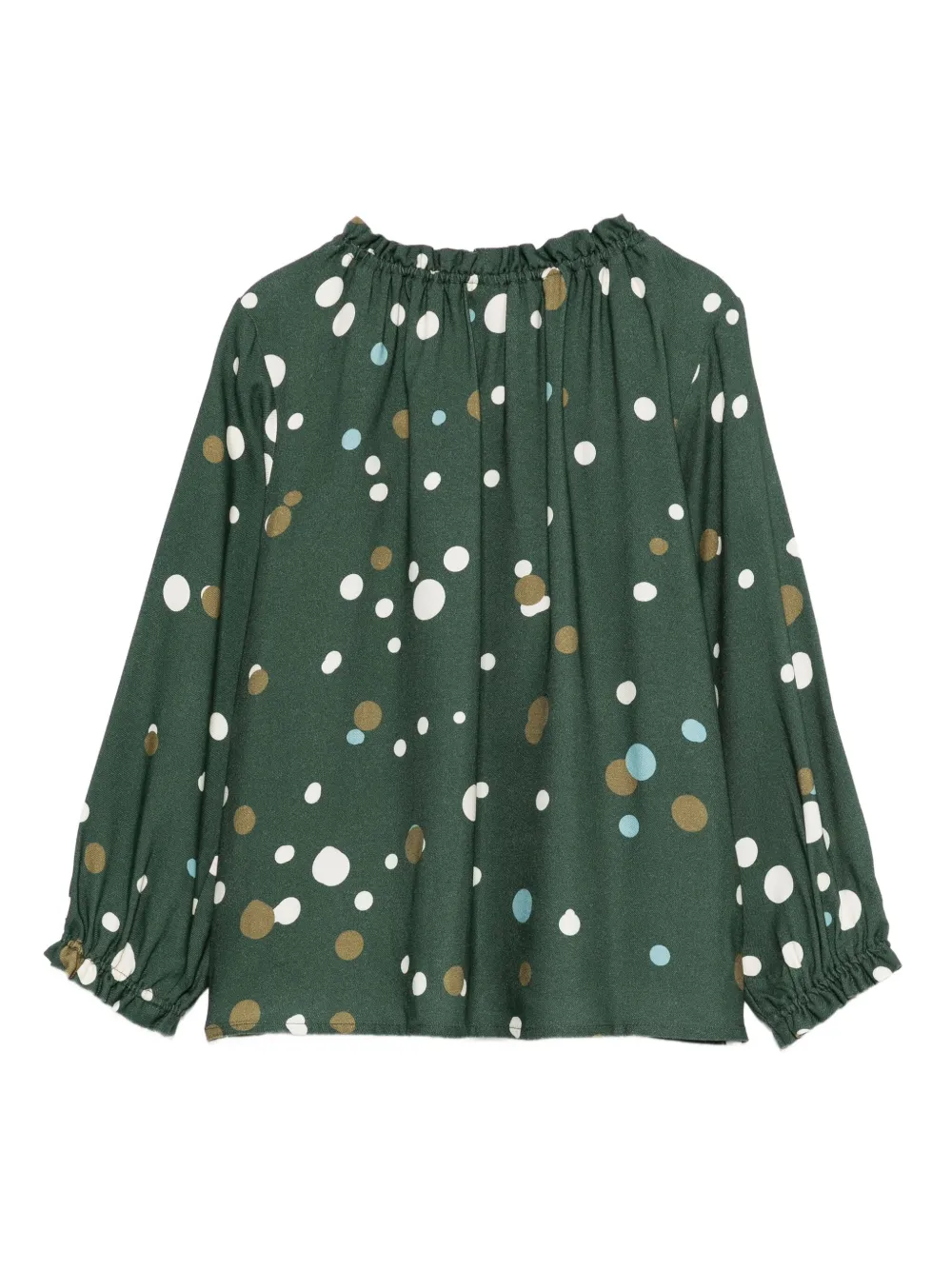 Il Gufo ruffled polka-dot shirt | Shirts | Image 2