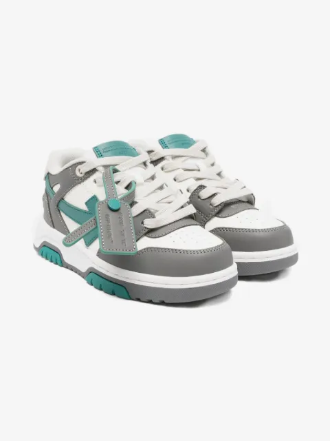 Off-White Kids baskets à empiècements
