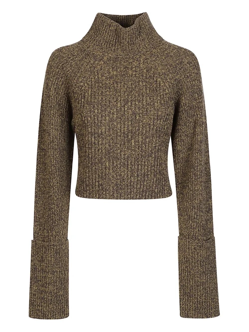 IRO high-neck ribbed sweater | Brown | Image 1