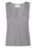 LouLou de Saison Albia scoop-neck tank top - Grey