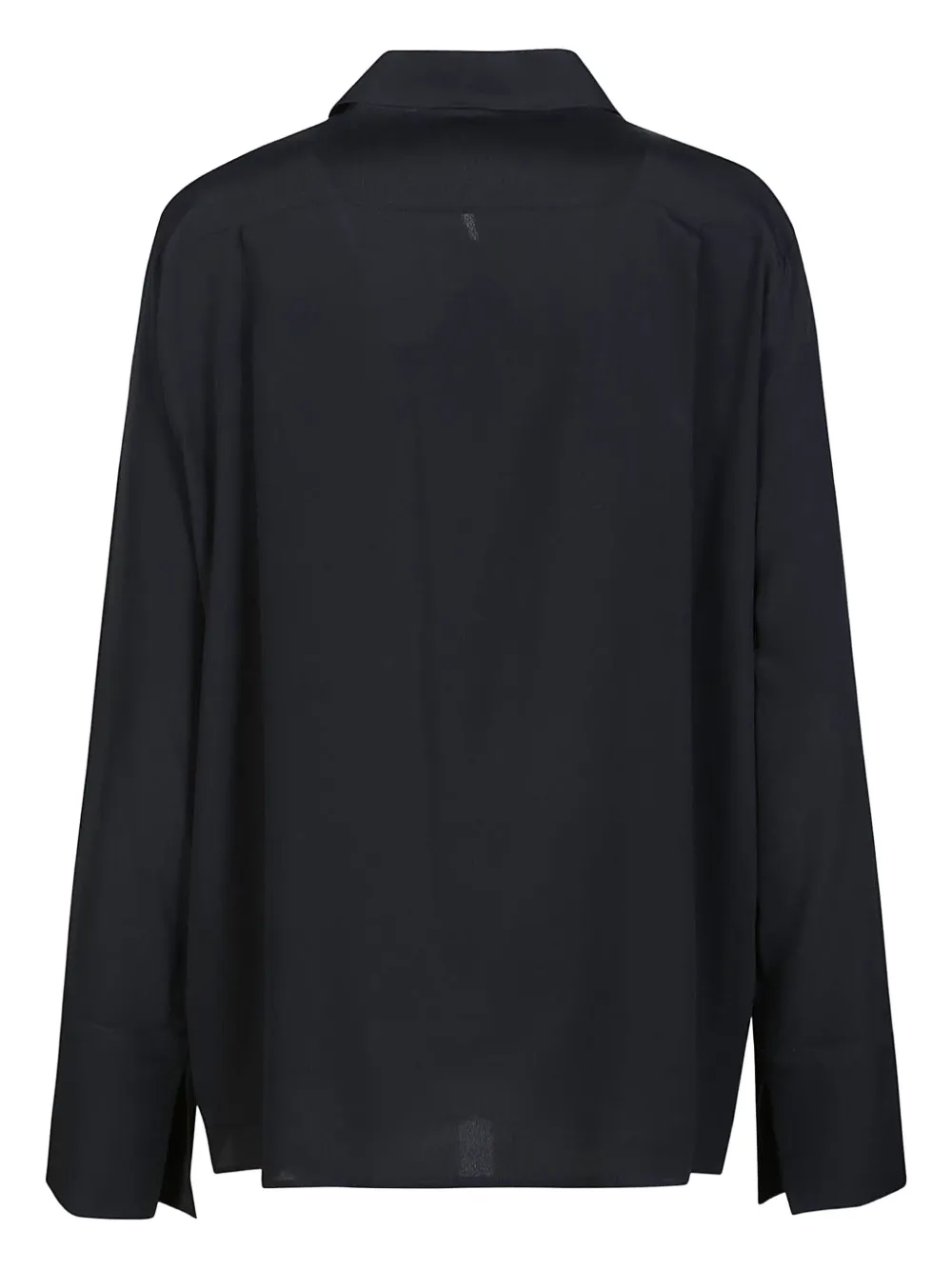Federica Tosi Zijden blouse - Zwart