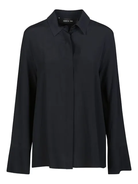Federica Tosi long-sleeve silk shirt