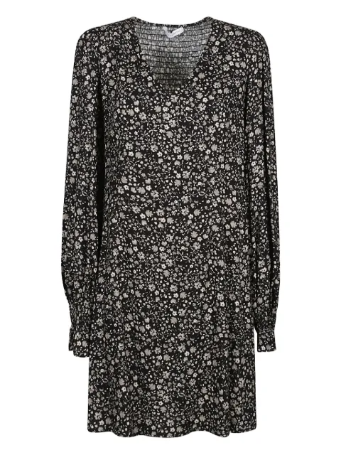 MAR DE MARGARITAS floral-print smocked mini dress