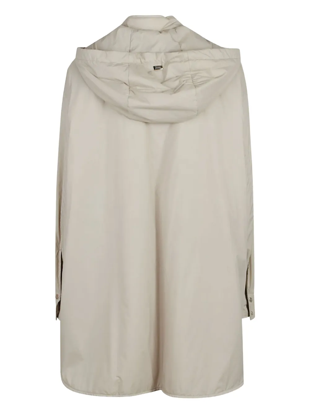 Herno hooded button-fastening jacket | Oversized Jackets | Image 2