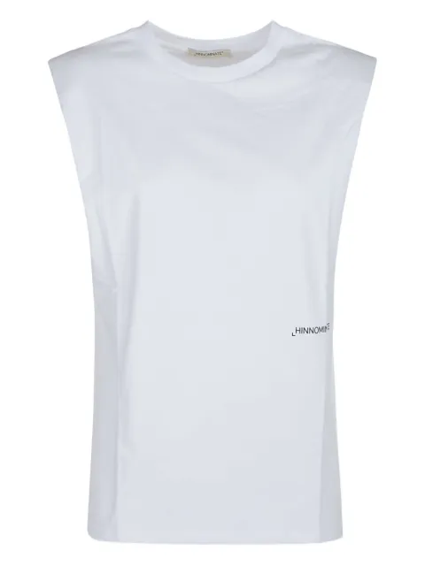 HINNOMINATE shoulder-pads cotton top