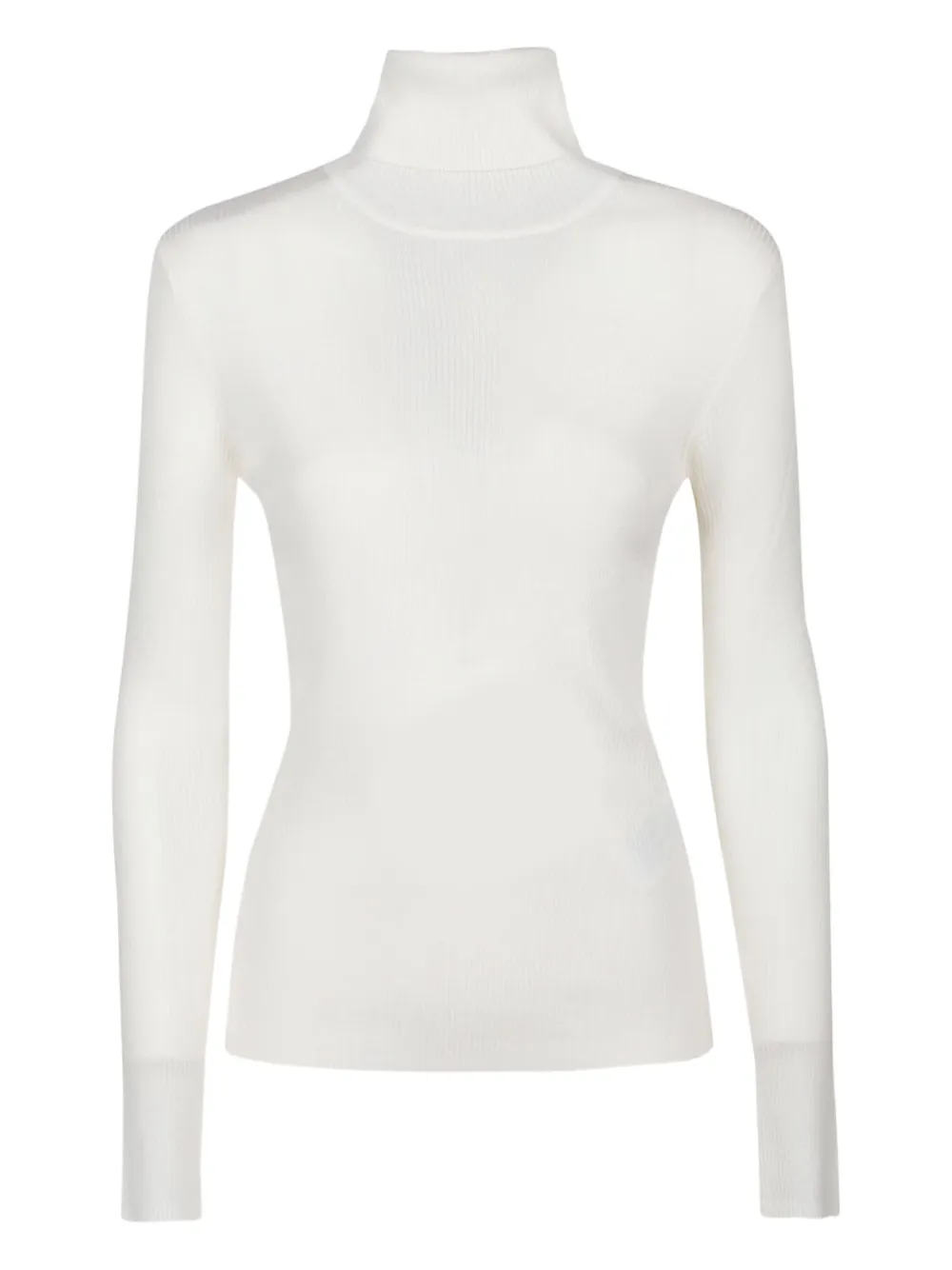 P.A.R.O.S.H. ribbed turtleneck sweater | White | Image 1