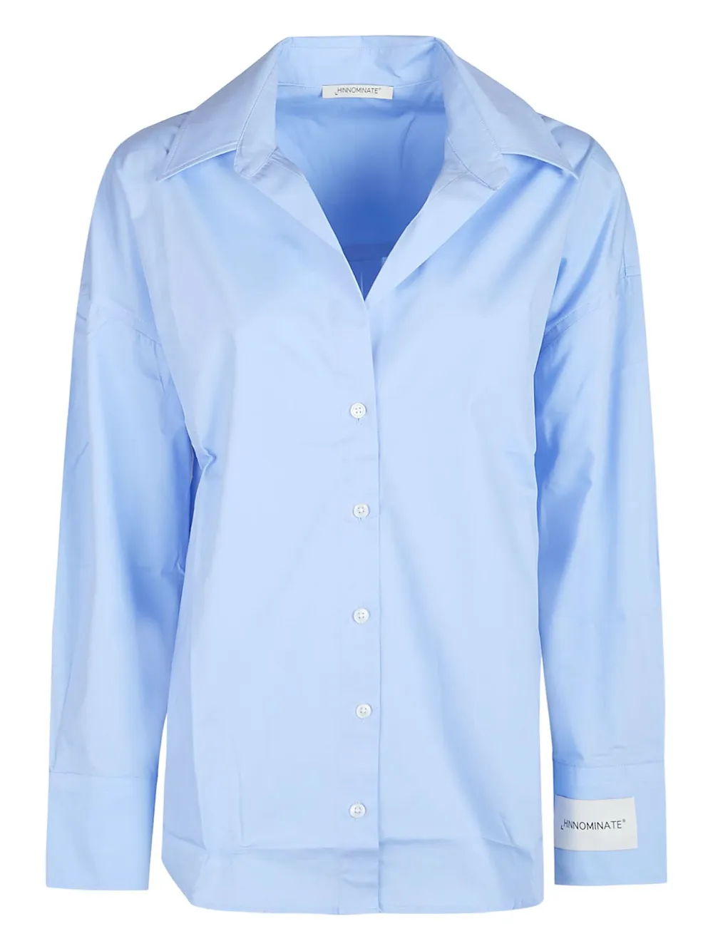 HINNOMINATE button-down cotton shirt | Blue | Image 1