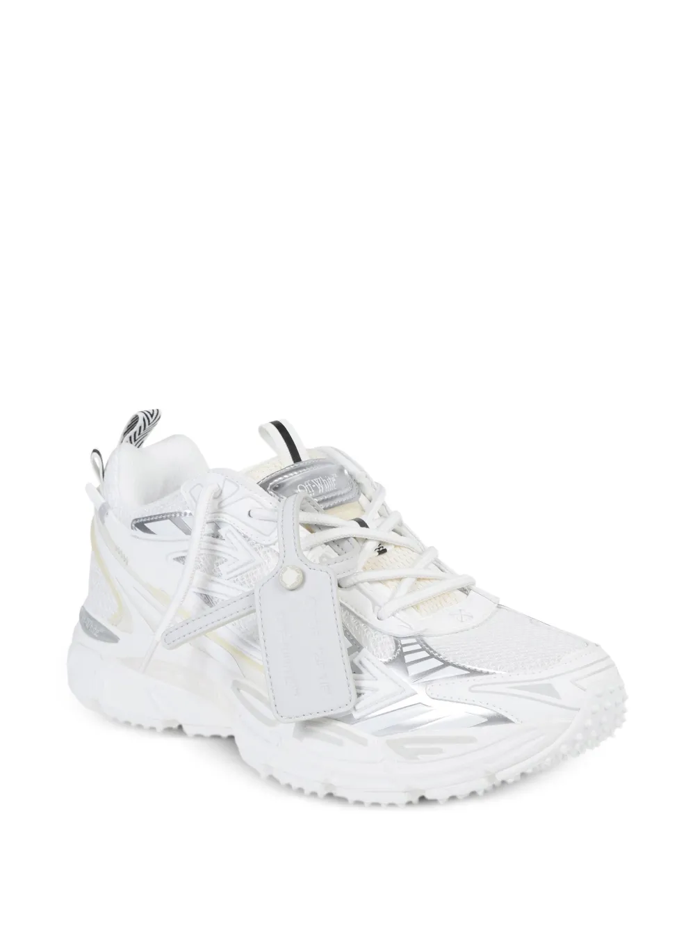 Off-White Be Right Back metallic-detail sneakers | Low-Tops | Image 2