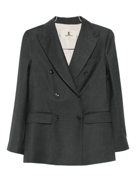 Barena blazer con doble botonadura