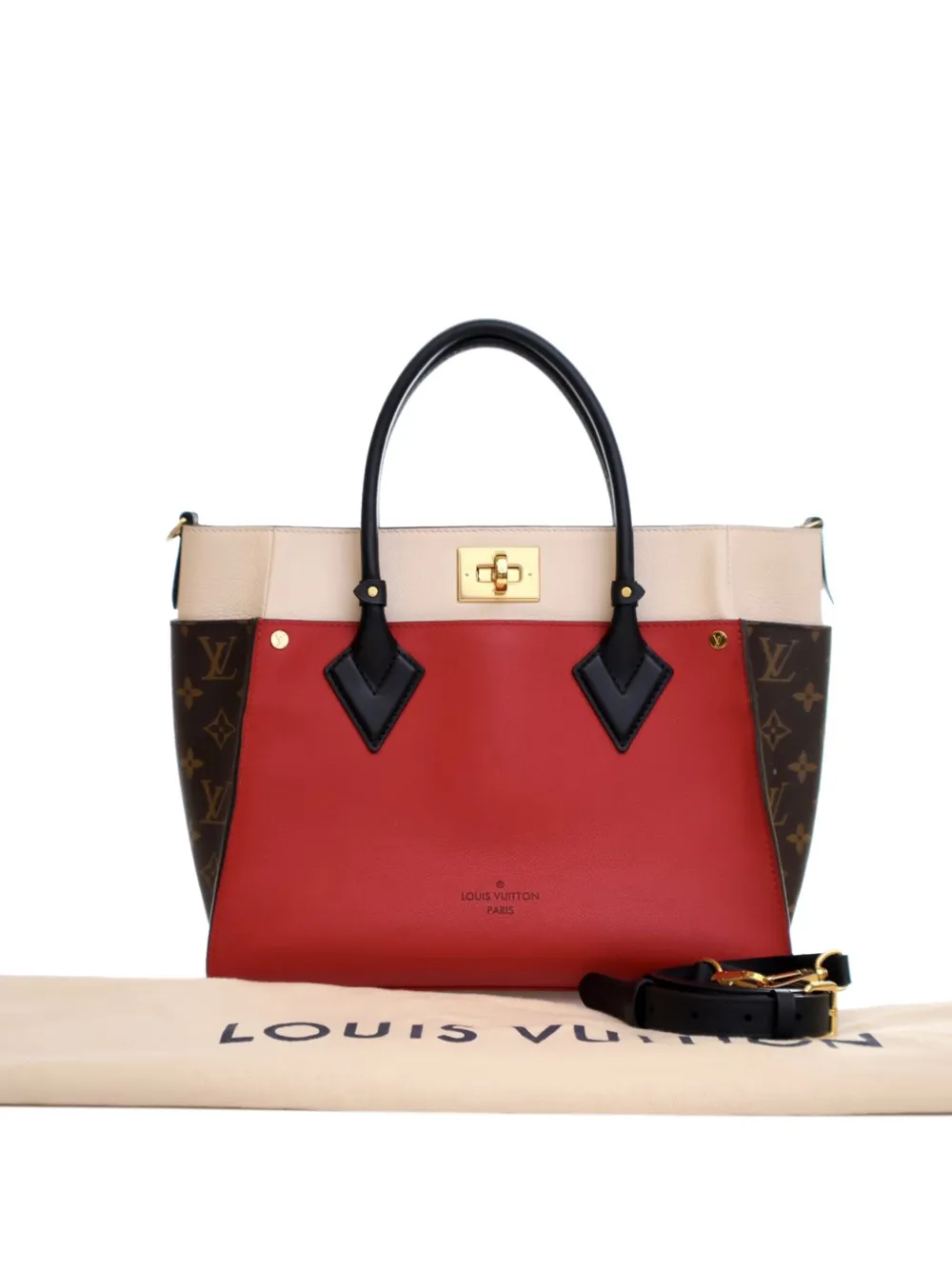 Louis Vuitton Pre-Owned 2020 Monogram On My Side MM satchel | Pre-Owned | Image 2