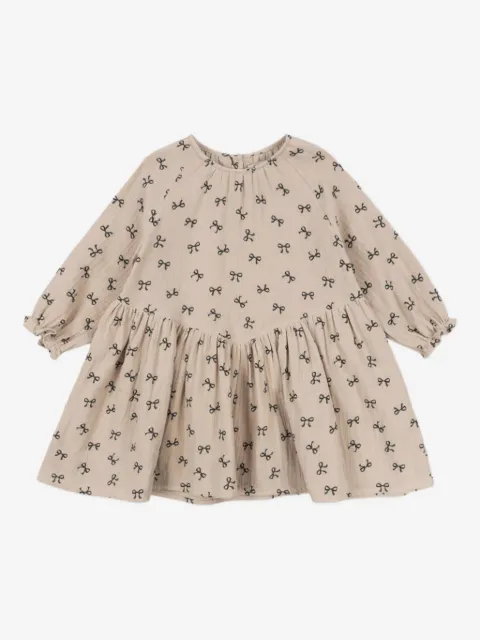 Konges Sløjd Coco bow-print dress