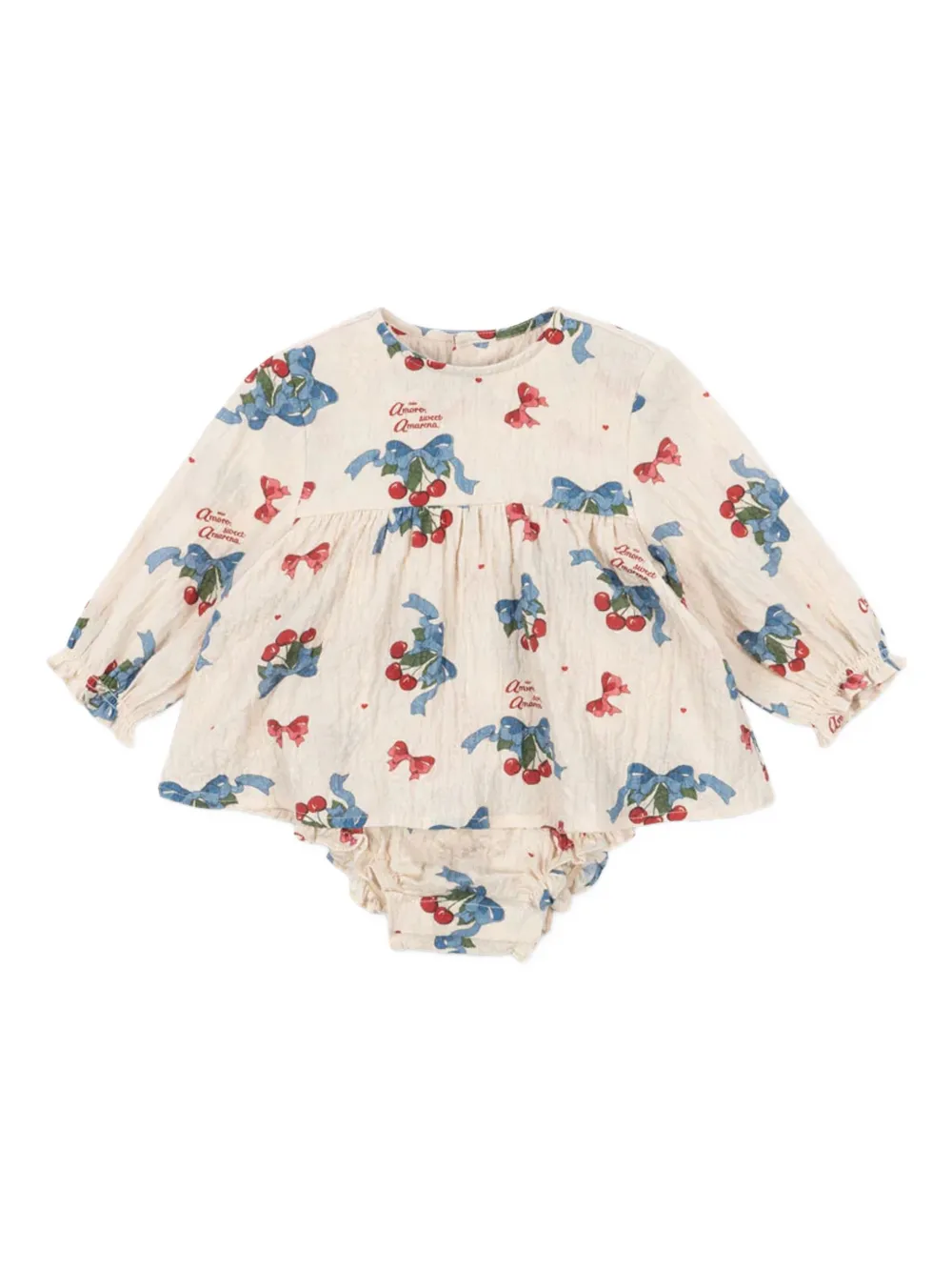 Konges Sløjd romper con cerezas estampadas | neutro | Image 1