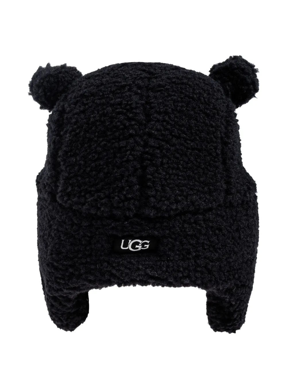 Ugg Pompom Beanie In Black