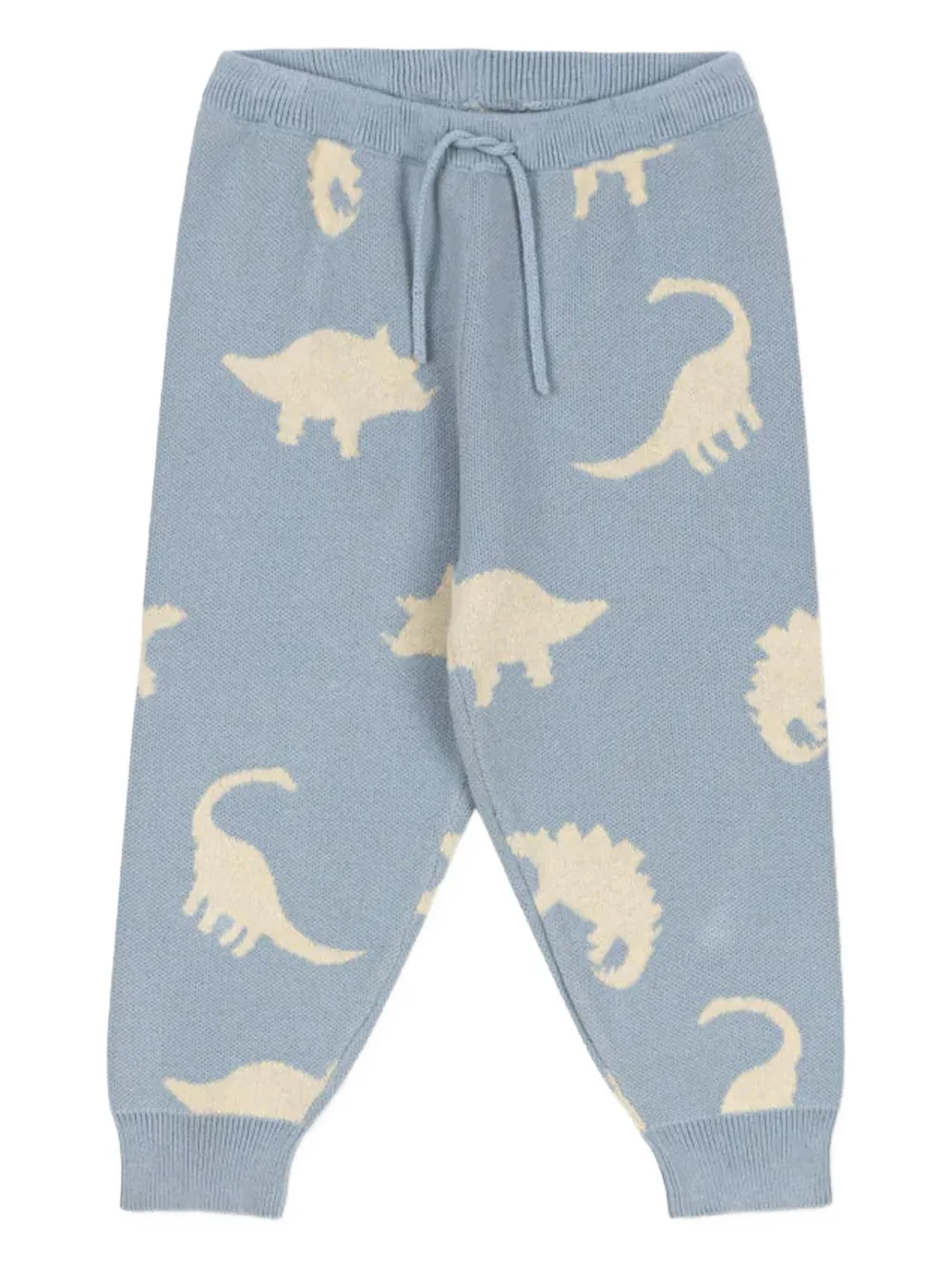 Konges Sløjd Lapis dinosaur-pattern trousers | Blue | Image 1