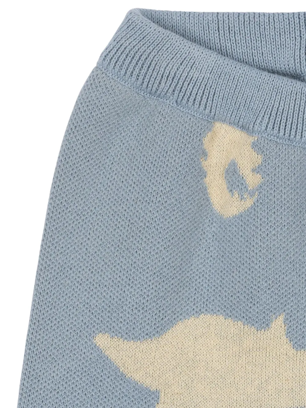 Konges Sløjd Lapis broek met dinosaurus patroon Blauw