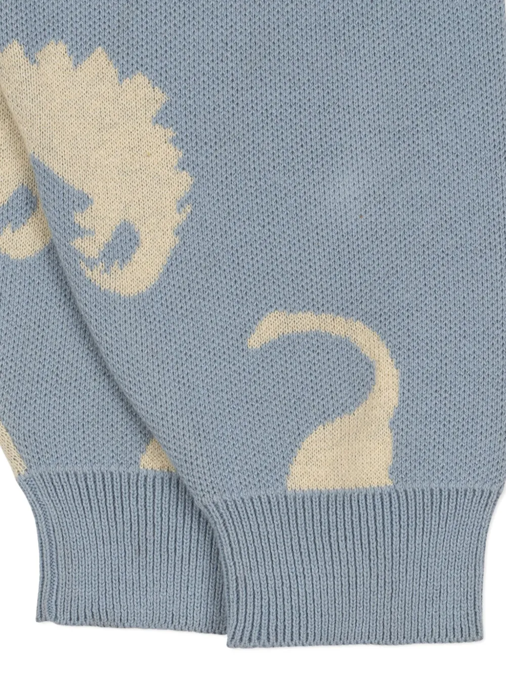 Konges Sløjd Lapis broek met dinosaurus patroon Blauw