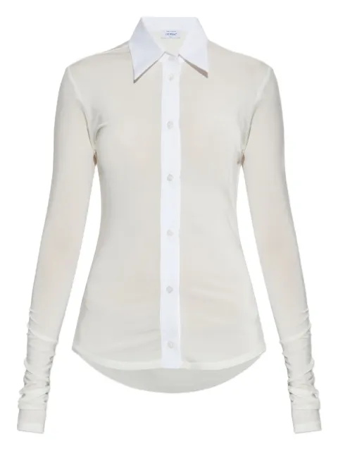 Off-White logo-detail shirt 