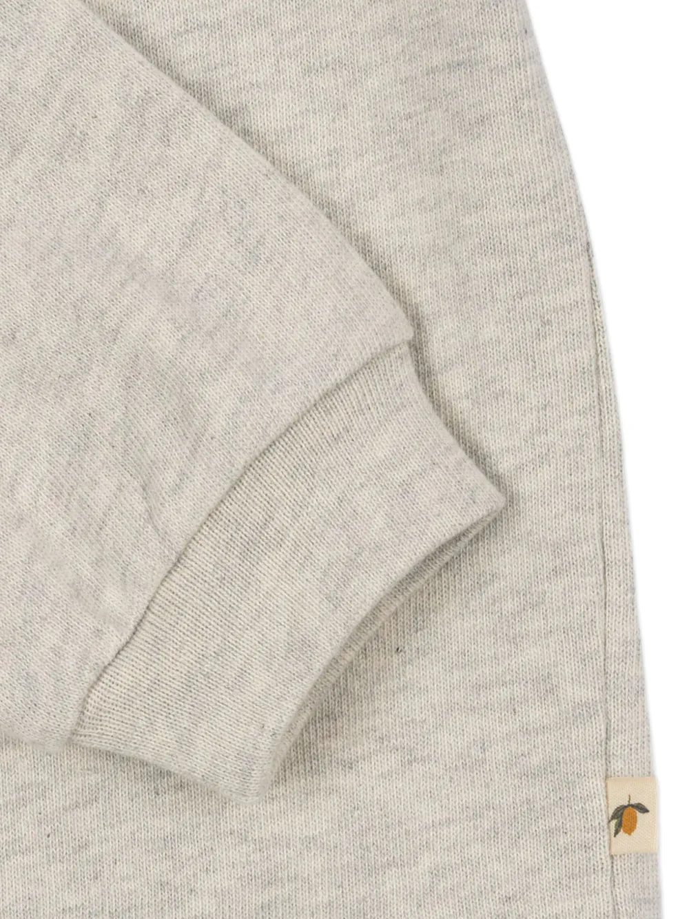 Konges Sløjd Spotty sweater met kraag Grijs