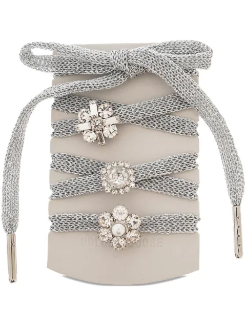 Golden Goose crystal-appliqué shoelaces