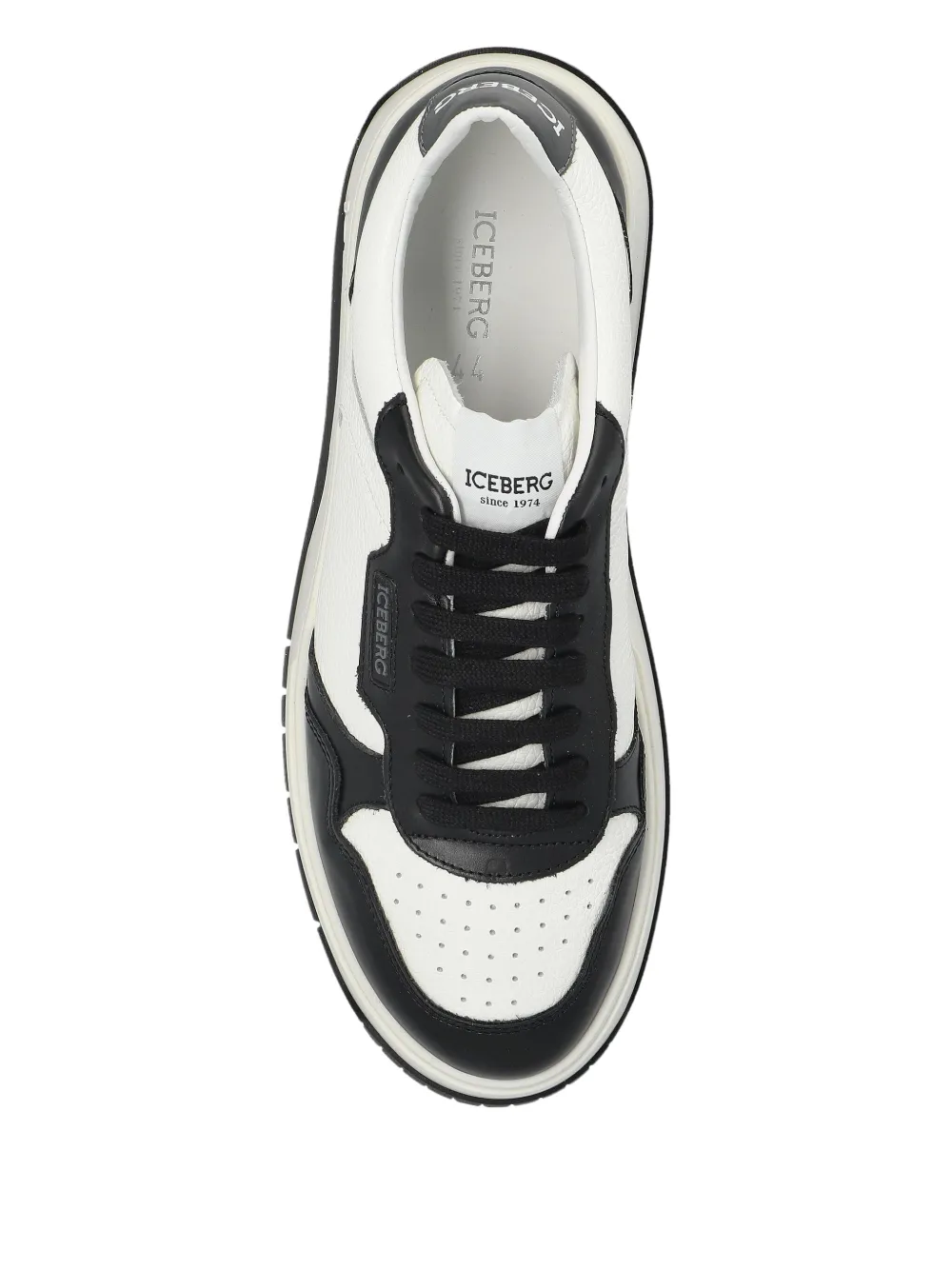 Iceberg Sneakers met logoplakkaat Wit