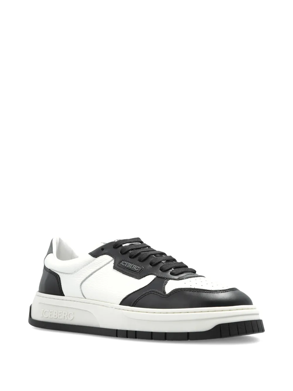Iceberg Sneakers met logoplakkaat Wit