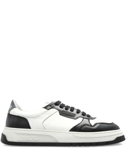 Iceberg logo-plaque sneakers