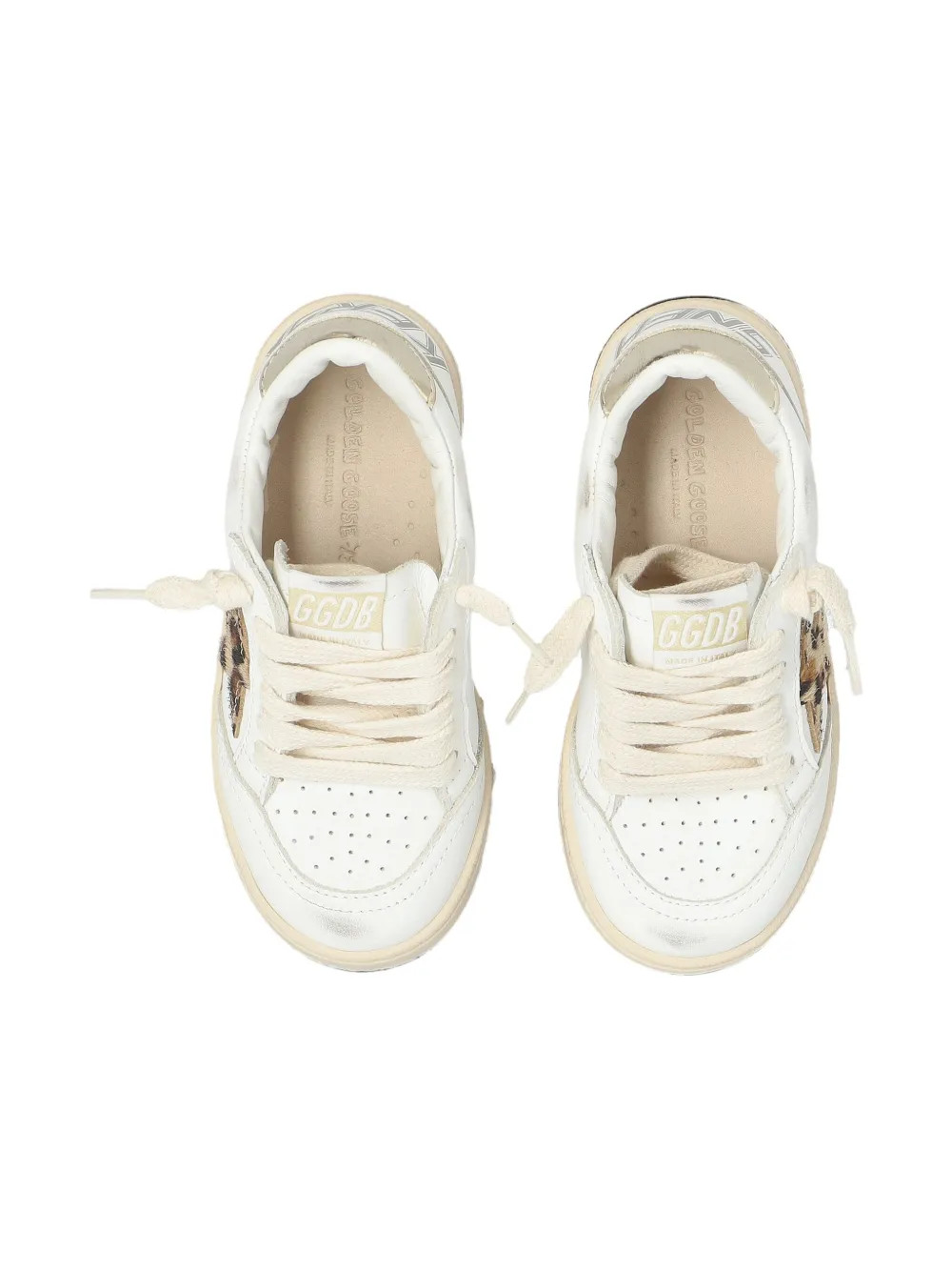 Golden Goose Kids Ballstar sneakers Beige