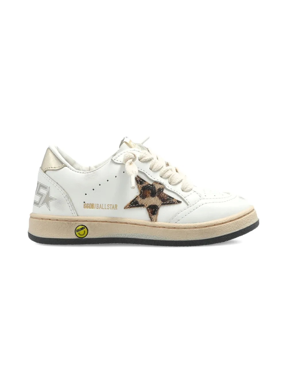 Golden Goose Kids Ballstar sneakers Beige