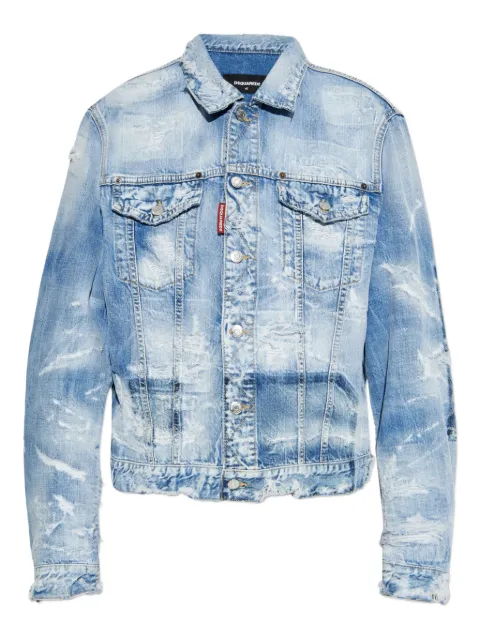 DSQUARED2 distressed denim jacket