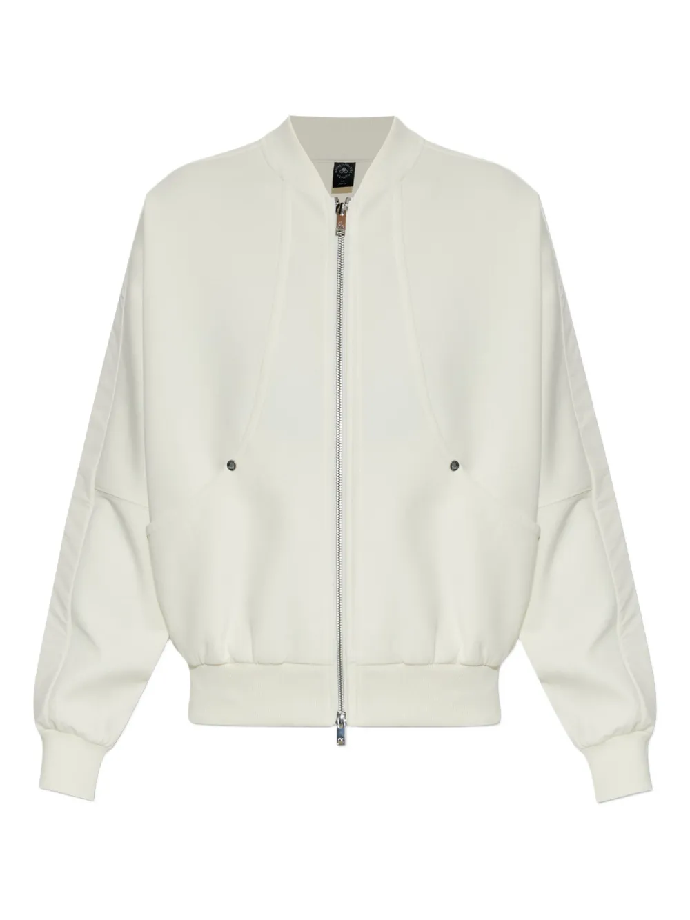 Moose Knuckles Bomber Jacket In White