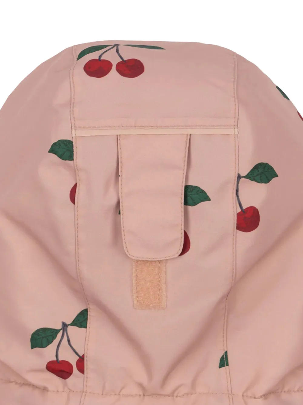 Konges Sløjd Award skipak met kersenprint en capuchon Roze